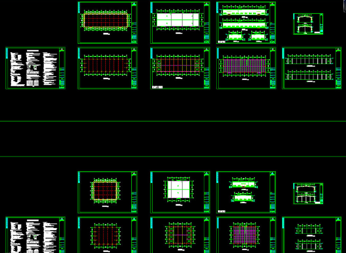 东阳钢结构厂房图纸