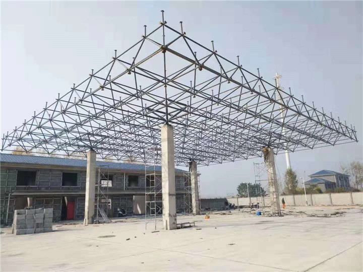 东阳加油站网架